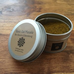 Basic Dal Masala Bio-Gewürz-Zubereitung Ayurveda at home Gewürzmischung