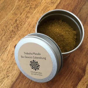 Tridosha Masala Bio-Gewürz-Zubereitung -Ayurveda at home - Shop Ines Steindl