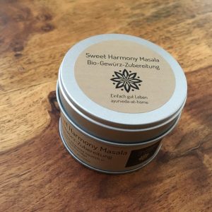 Gewürzdose mit Aromaverschluß - Sweet Harmony Masala - Shop für Gewürze