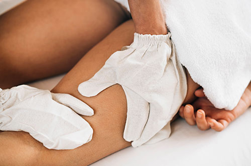 Garshan–Seidenhandschuhmassage Garshan – Seidenhandschuhmassage - Ayurveda-Praxis Ines Steindl Henndorf bei Salzburg