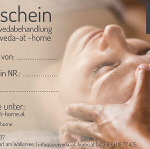 Gutschein Ayurvedamassage Salzburg